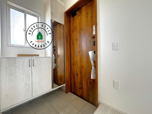 熊本市東区西原2丁目第5-2棟（2号棟）　の内観：施工例|二重ロックでしっかり防犯対策ができます。