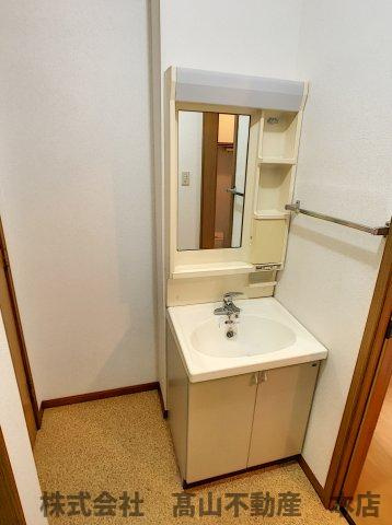 サンパ－ク伍番館の洗面所