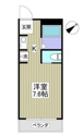 【間取り】 | ワンルームのお部屋！