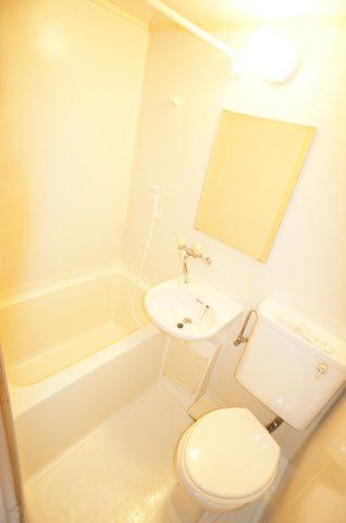 日々の疲れを癒すお風呂付です