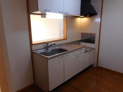 【キッチン】 | カーサ・フィオーレⅡ | お料理しやすいキッチンです