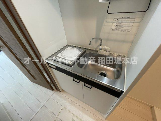 川崎市多摩区長尾５丁目のアパートのキッチン