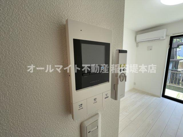 川崎市多摩区長尾５丁目のアパートのセキュリティ