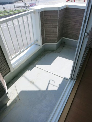 クリアールのバルコニー