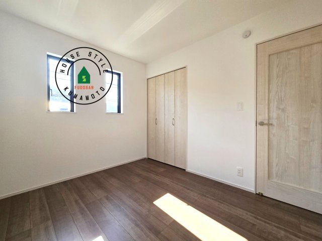 熊本市北区兎谷1丁目第1-1棟（1号棟）の子供部屋|穏やかな光が差し込む室内には、穏やかな時間が流れます。