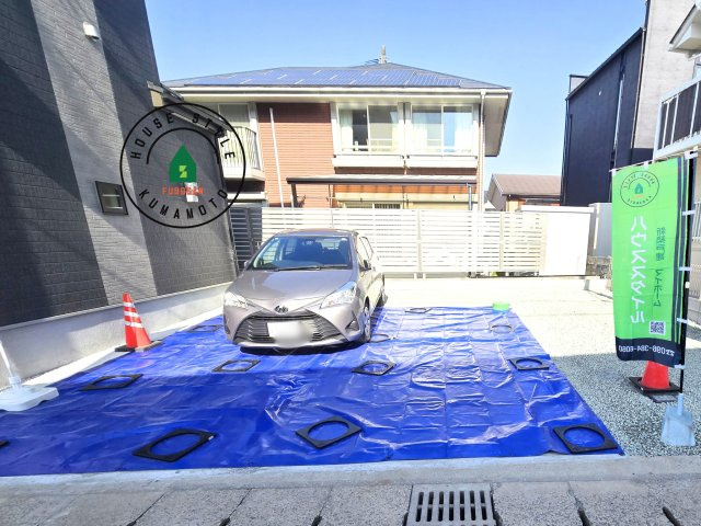 熊本市北区兎谷1丁目第1-1棟（1号棟）の駐車場|駐車場になります。