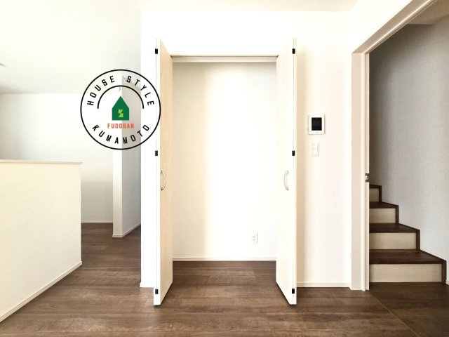 熊本市北区兎谷1丁目第1-1棟（1号棟）の収納|収納には困りません。