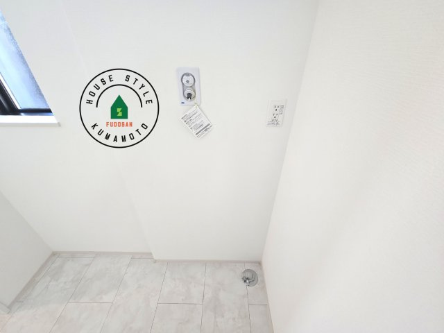 熊本市北区兎谷1丁目第1-1棟（1号棟）のランドリースペース|ランドリースペースとなります。広々して有効的にご使用できます。 