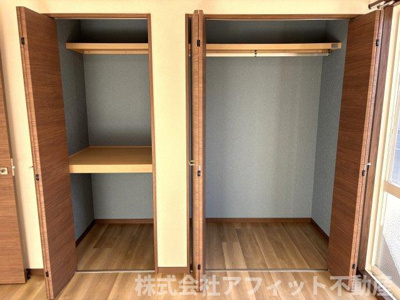 【収納】 | エスパディ A棟 | クローゼット