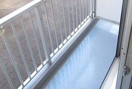 レ・ボアのバルコニー