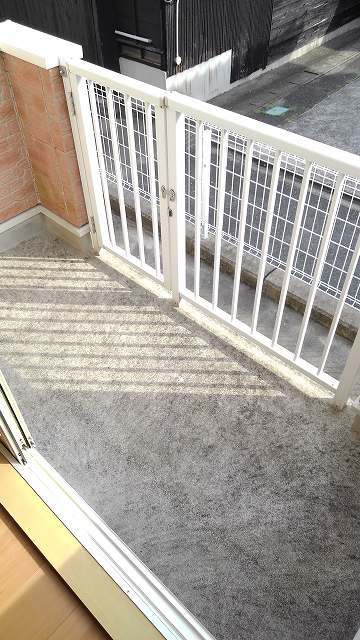 グランデカメリア山の手Ⅰのバルコニー