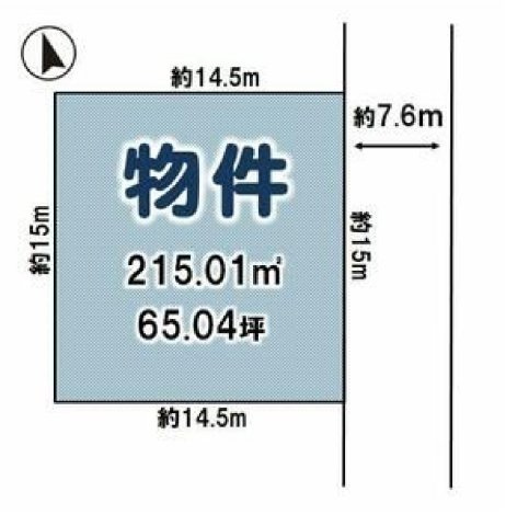 売地　壬生町いずみ町の土地図