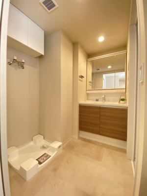 【独立洗面台】 | ビクトリアヒルズ横濱サウスバラード棟 | 独立洗面化粧台付き