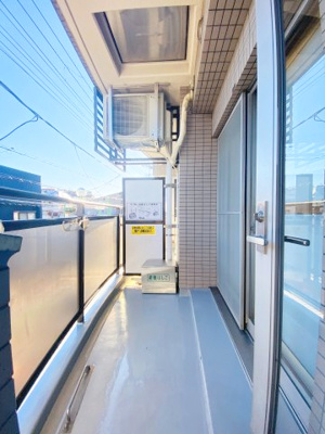 【バルコニー】 | サージュ白楽 | 約3.92㎡のバルコニーです。