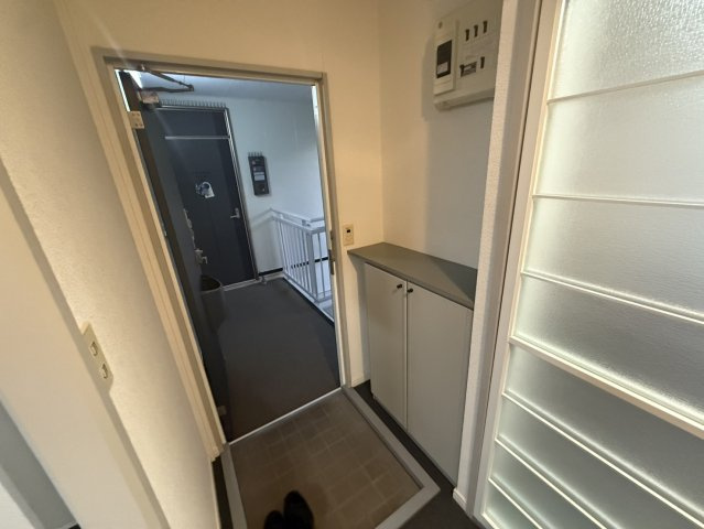 シャトーサイド白河Ⅱの玄関