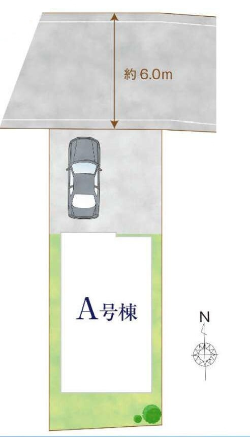 小金井市貫井南町５丁目 中央線 国分寺駅 新築戸建の区画図
