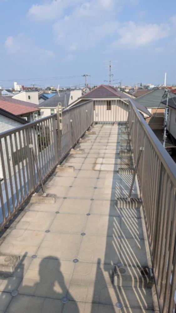 杉並区松庵1丁目　中古戸建のバルコニー