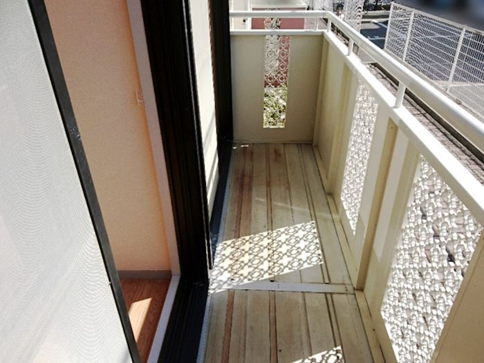 サンソレイユ　Ⅰのバルコニー