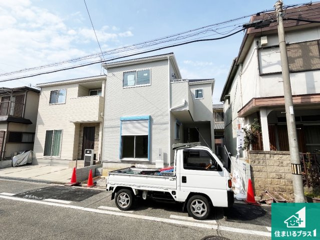 明石市藤が丘　第3期　新築一戸建ての外観|周辺は落ち着いた街並みの住宅地！子育てがしやすい住環境です！まだ未完成ですが、現地でしかわからない事もございます。是非一度ご覧ください。