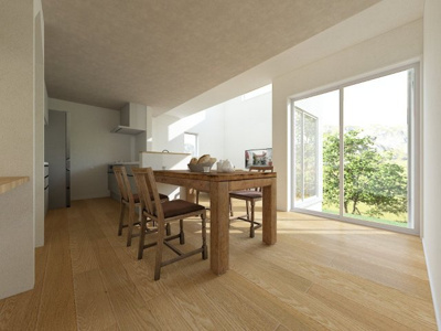 【居間・リビング】 | 福岡市東区舞松原2号地新築戸建