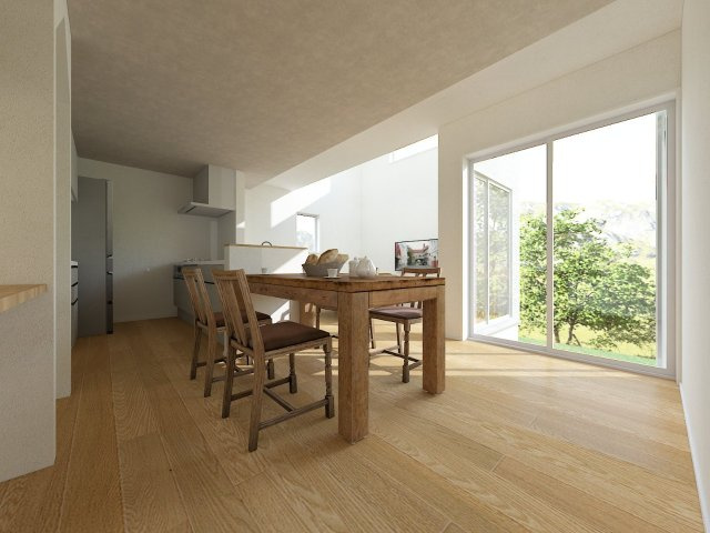 【居間・リビング】 | 福岡市東区舞松原2号地新築戸建