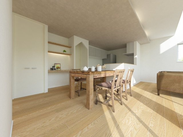 【居間・リビング】 | 福岡市東区舞松原2号地新築戸建