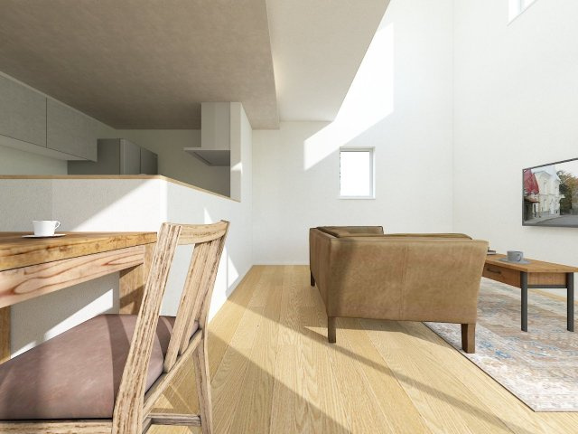 【居間・リビング】 | 福岡市東区舞松原2号地新築戸建