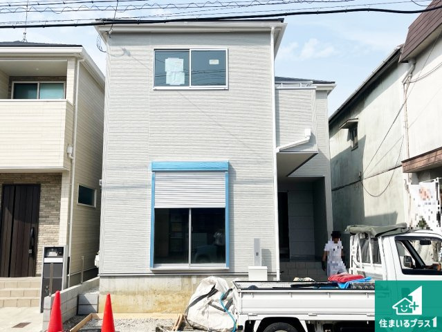 明石市藤が丘　第3期　新築一戸建ての外観|周辺は落ち着いた街並みの住宅地！子育てがしやすい住環境です！まだ未完成ですが、現地でしかわからない事もございます。是非一度ご覧ください。