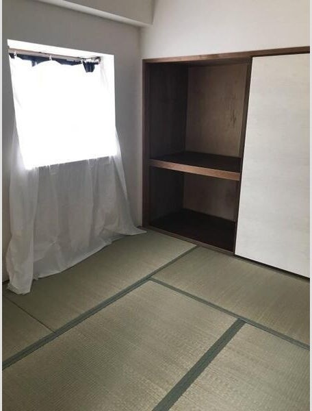 オーセント住之江のバルコニー