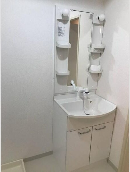 オーセント住之江の洗面所