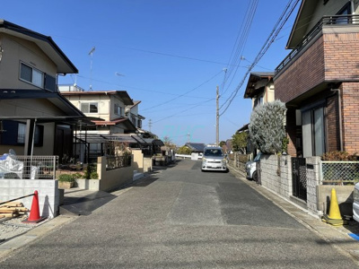 【前面道路含む現地写真】 | 国分２丁目２期１号地