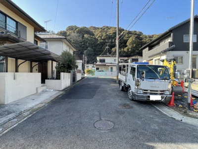 【前面道路含む現地写真】 | 国分２丁目２期１号地