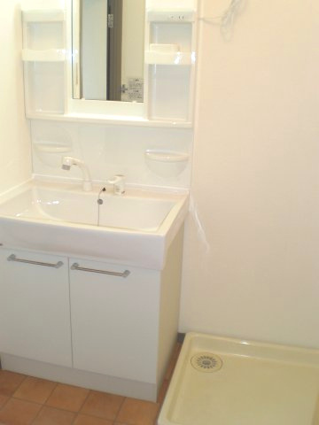 ARTマンションの洗面所