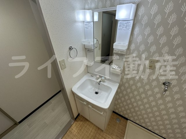 ナカトミサニーハイツの独立洗面台