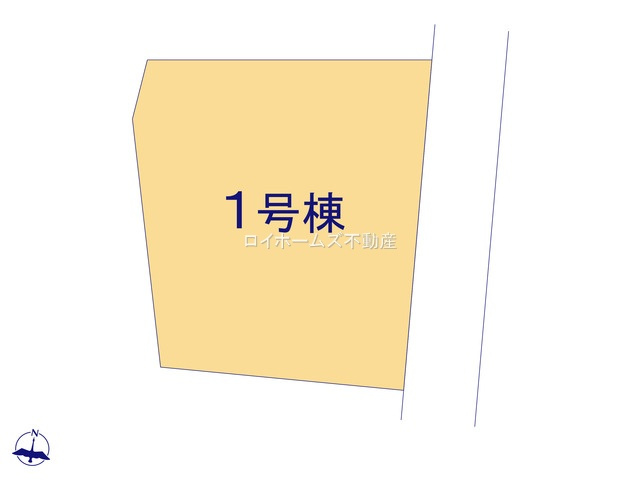 【区画図】 | 江南市宮田神明町天王222『仲介料無料』新築戸建て | 1号棟