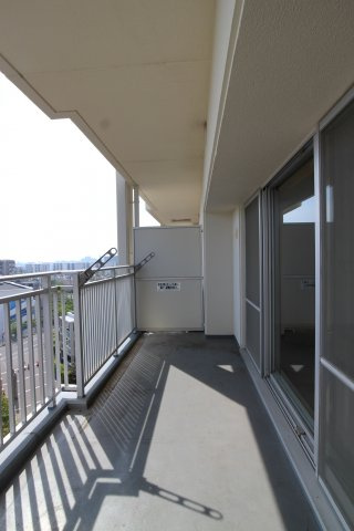 ジェームス山ヒルズ3番館のバルコニー