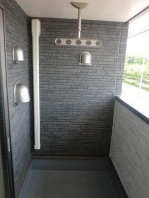 【バルコニー】 | キャトルセゾンパーク | 陽当たり良好なバルコニーです