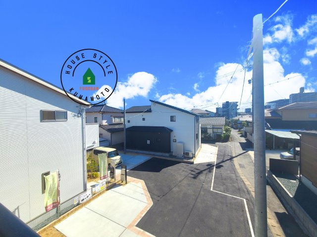 熊本市南区良町5丁目第1-4棟(1号棟)の展望|眺望や窓からの景色が良いと、家で過ごす時間も快適です。