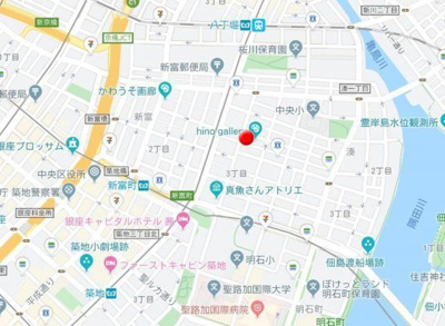 【地図】 | 銀座レジデンス参番館