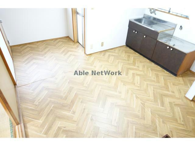 鹿嶋市中Ｉ戸建の居間・リビング|ＤＫ８帖