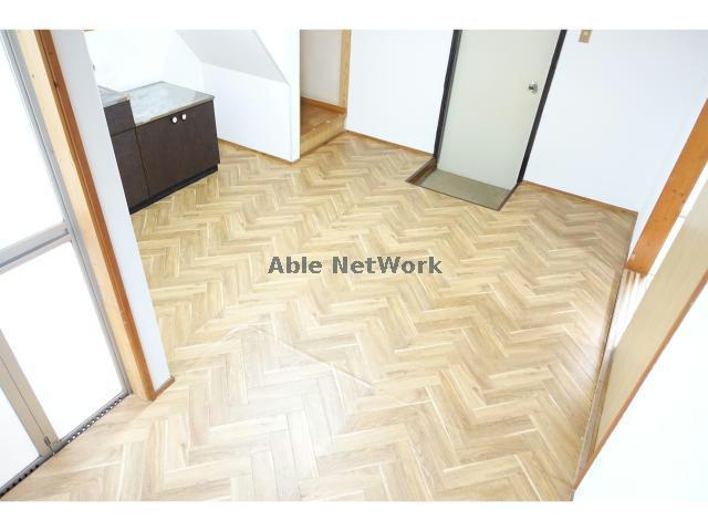 鹿嶋市中Ｉ戸建の居間・リビング|ＤＫ８帖