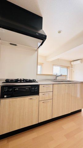 アンソレイエ祇園原のキッチン