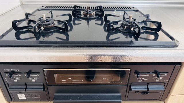 アンソレイエ祇園原のキッチン