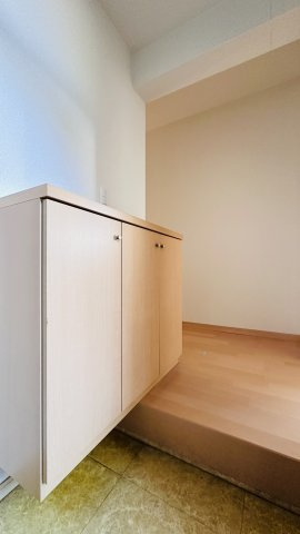 アンソレイエ祇園原の玄関