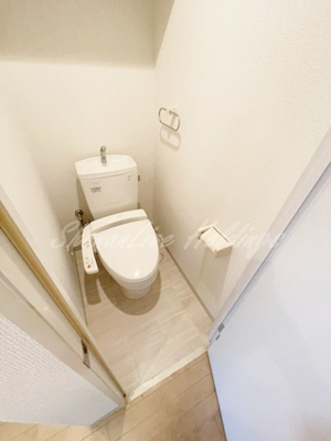 【トイレ】 | ドミトリーハウス茅ヶ崎 | 清潔感のあるトイレです