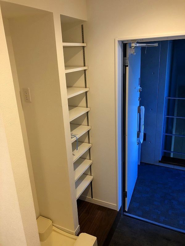 川崎市多摩区東三田２丁目のアパートの収納