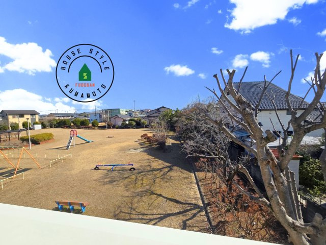 熊本市南区良町5丁目第1-4棟(2号棟)の展望|眺望や窓からの景色が良いと、家で過ごす時間も快適です。