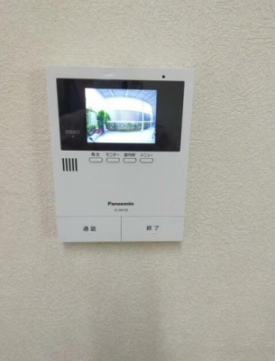 【セキュリティ】 | グランマルシェ | モニター付きインターホン。