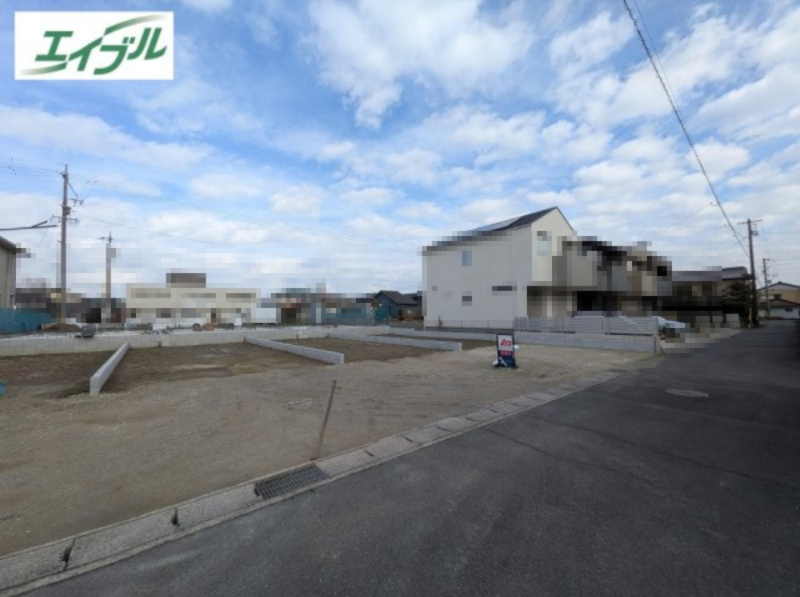 小牧市郷中２丁目　新築戸建　6号地の外観|南面道路・陽当たり良好。太陽光発電システム付き。
スーパー・コンビニ・ドラッグストア・公園近く。