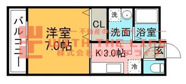 エリコーポ【10.000円キャッシュバック対象物件】の間取り